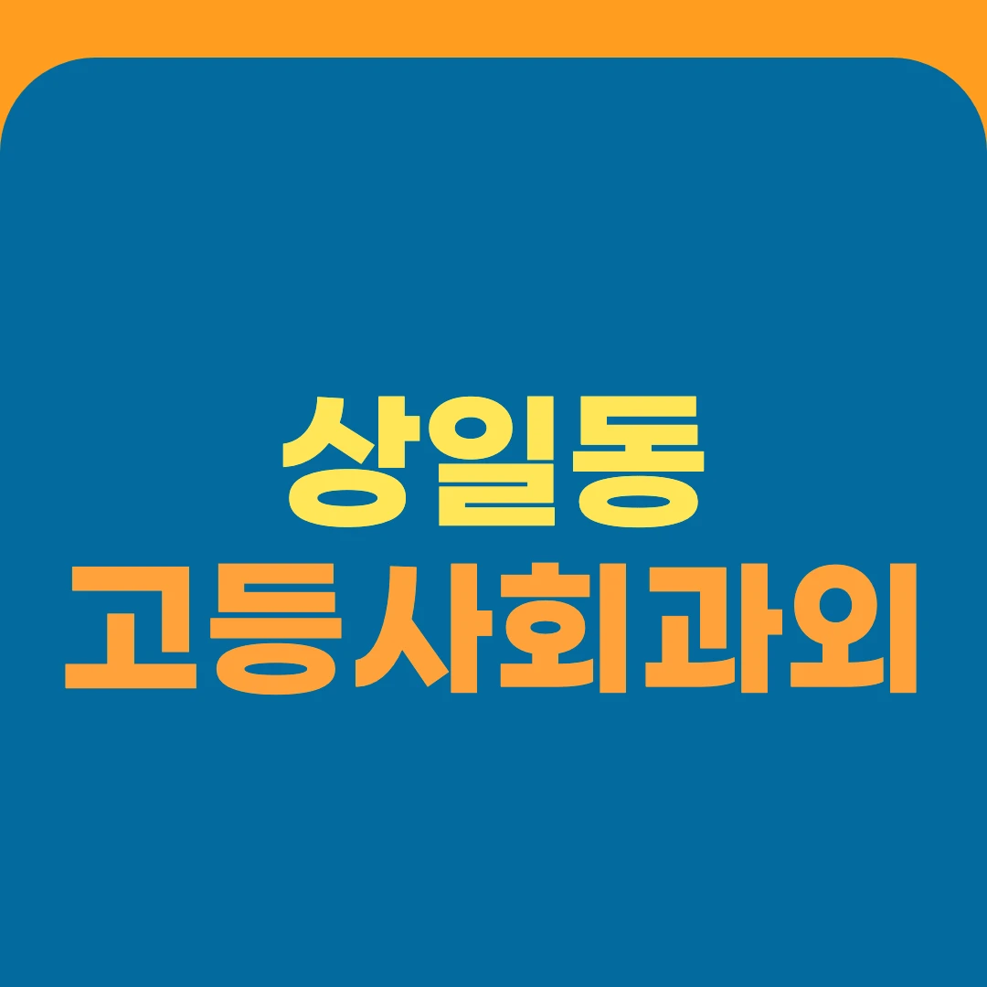 상일동 고등사회과외