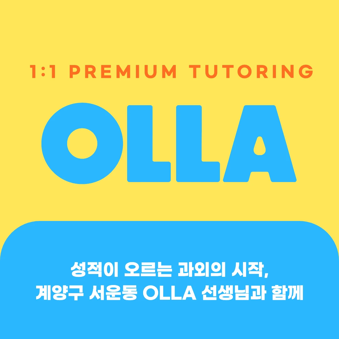계양구 서운동 고등과외