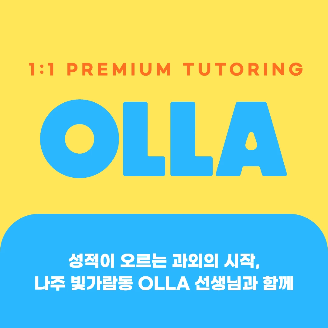 나주 빛가람동 고등과외