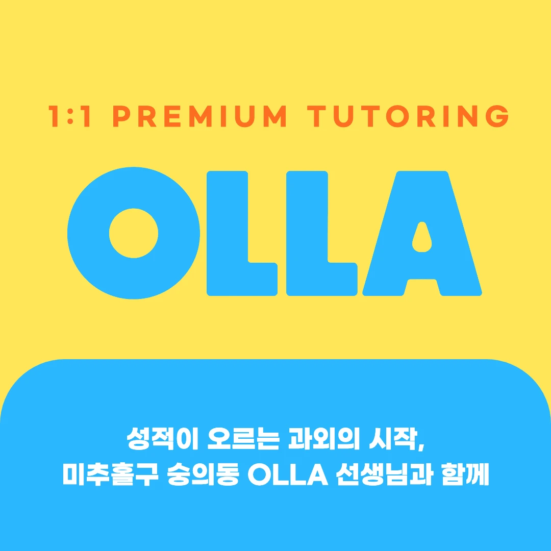 미추홀구 숭의동 고등과외